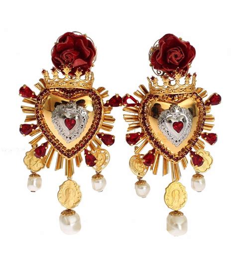 dolce gabbana joyeria|Dolce & Gabbana earrings for women.